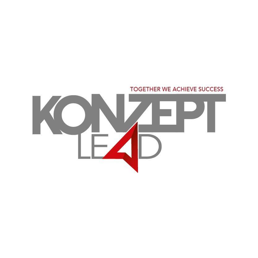 Konzept Lead logo with the slogan 'Together We Achieve Success'
